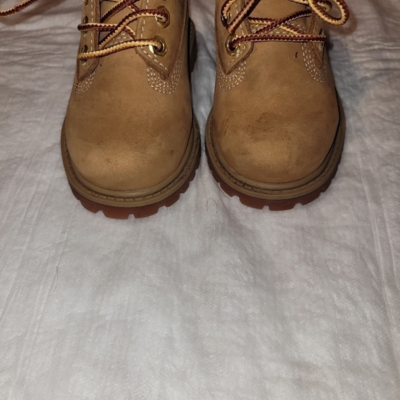 Timberland Nubuck Boots Boys Size 5 Baby Toddler - Picture 9 of 11